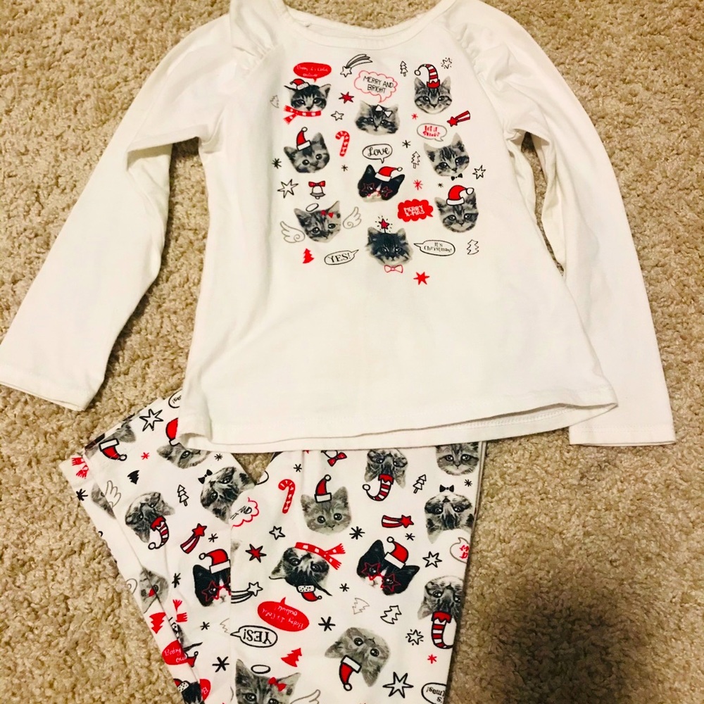Meowy Christmas night set